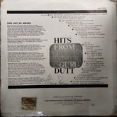 Various  - Hits From Guru Dutt (Vinyl)